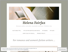 Tablet Screenshot of helenafairfax.com